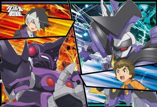  Ensky 108-L342 Jigsaw Puzzle Little Battlers Experience - Rival (108 L-Pieces) 