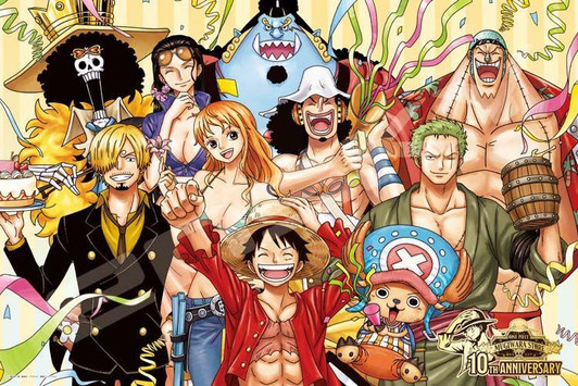 Ensky 1000-592 Jigsaw Puzzle: One Piece - 10th PARTY! (1000 Pieces)