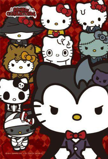  Ensky 150-293 Jigsaw Puzzle Hello Kitty Vampire (150 Pieces) 
