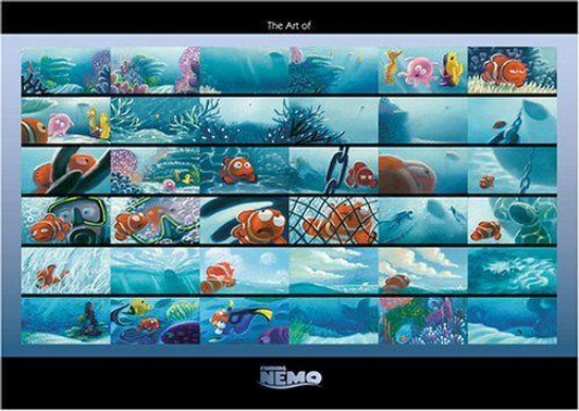 Tenyo D-300-202 Jigsaw Puzzle Disney Finding Nemo (300 Pieces) 