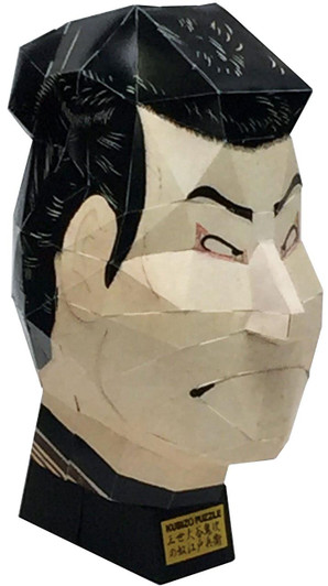  Tenyo THP-02 Jigsaw Puzzle 3D Puzzle "KUBIZO PUZZLE" - Otani Oniji III as Yakko Edobei 