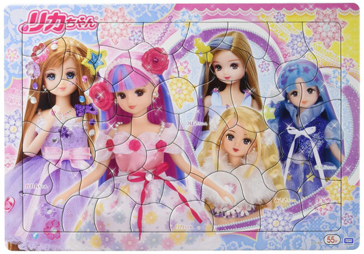 Showa Note 151130701 Jigsaw Puzzle B4 Puzzle Licca-chan 01 (55 Pieces) 