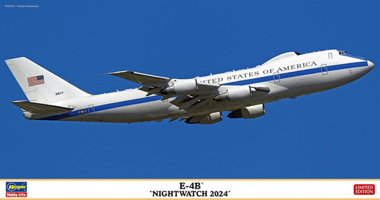 Hasegawa 1/200 E-4B Nightwatch 2024 Plastic Model