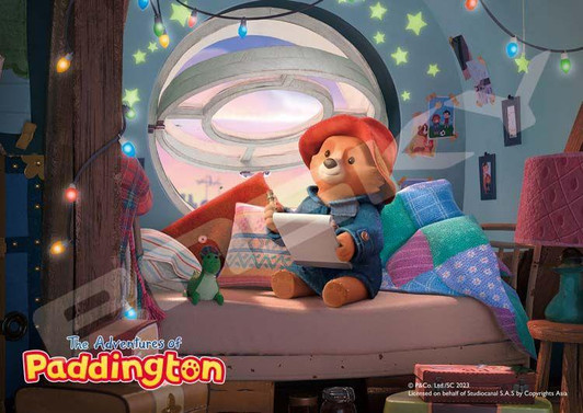  Ensky 56-L06 Jigsaw Puzzle The Adventures of Paddington With Love, From Paddington (56 Pieces) 