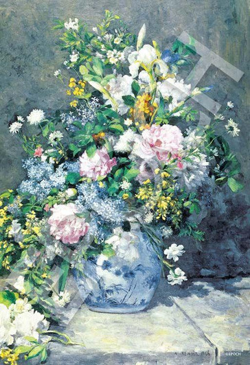 Epoch 31-107 Jigsaw Puzzle Spring Bouquet (Renoir) Super Small Piece (1053 Pieces)