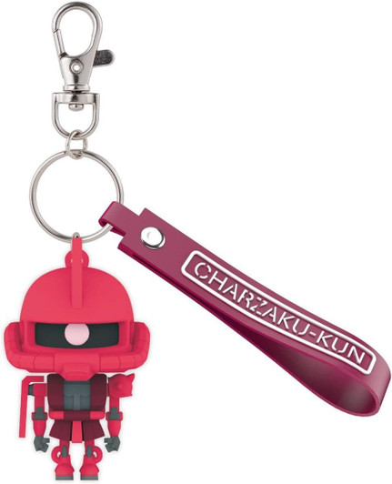  Bandai Charzaku-Kun 3D Rubber Mascot Keychain 