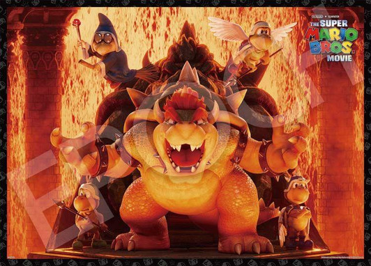 Epoch 06-523s Jigsaw Puzzle Bowser World (Super Mario Bros) (500 Pieces)