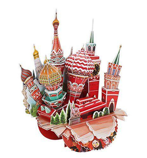Other Heart Art Collection Jigsaw Puzzle 3D Puzzle 3D Craft Model City Scape Moscow Heart Art Collection (68 Pieces) 