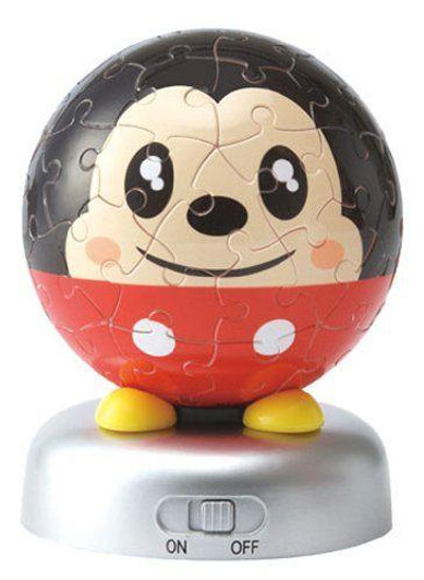  Yanoman 2003-400 Jigsaw Puzzle 3D Lantern Egg Mickey Mouse (60 Pieces) 