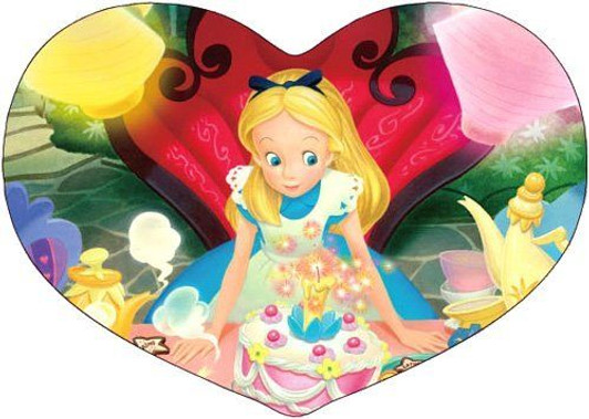 Tenyo DSH-180-411 Jigsaw Puzzle  Alice's Happy Unbirthday! (180 Pieces)