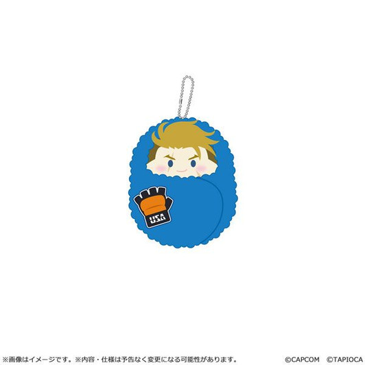 Capcom Kurumitapinui Street Fighter 6 Luke Mascot Keychain