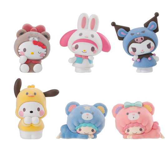Bandai Candy Sanrio Characters Kigurumi 10pcs box