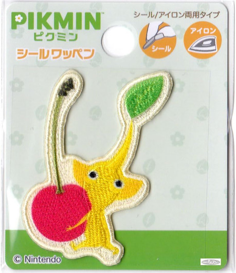 Pikmin Seal Patch Yellow Pikmin And Fruit