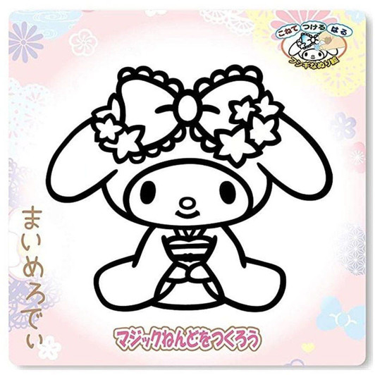 NobCompany Magic Clay My Melody Japanese Pattern Cute