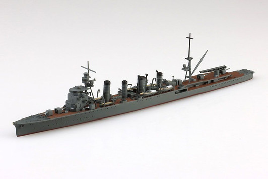 Aoshima 1/700 Waterline Imperial Japanese Navy Light Cruiser Naka Plastic Model