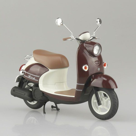 Aoshima 1/12 The Bike No.61 Yamaha Vino '16 Dark Reddish Gray Metallic 2 (Dark Brown) Plastic Model