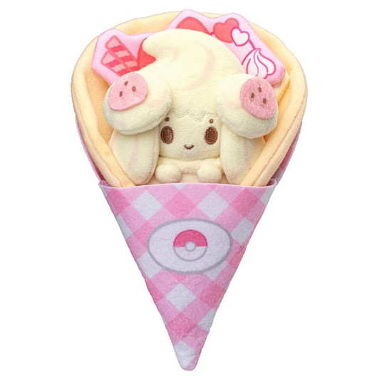 Pokemon Center Original PokePeace Kurukuru Crepe Plush AlcremiePlush & Mascot