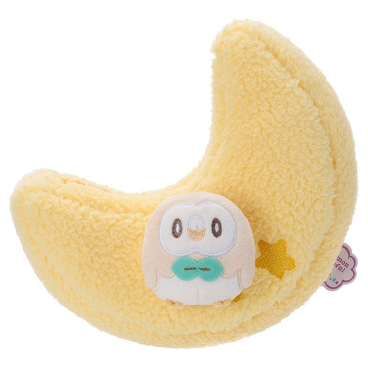 Pokemon Center Original PokePeace / Plush Pouch (Starry Sky Ver.) / Rowlet  Plush Mascot