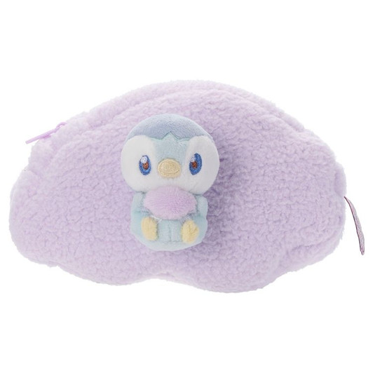 Pokemon Center Original PokePeace Plush Pouch (Starry Sky Ver.) Piplup  Plush Mascot