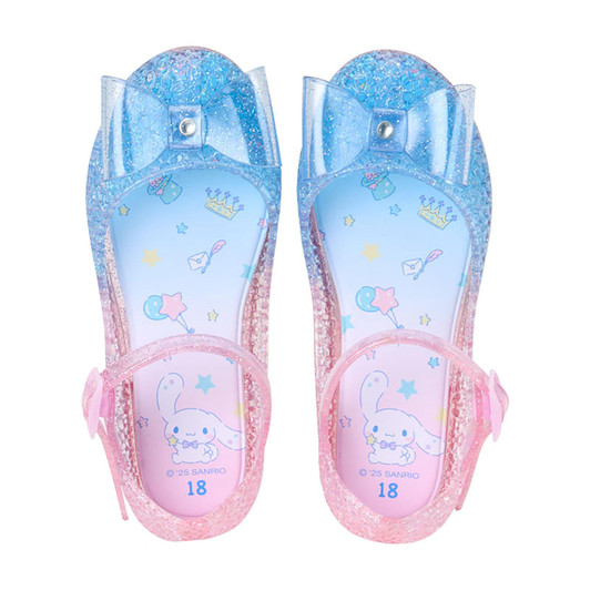 Sanrio Cinnamoroll Kids Clear Sandals 17 cm Shoes For Children PVC Summer Outing 177946