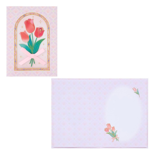 Sanrio Other Greeting Card, Message Card, Multipurpose, Tulip MU265-5 614581