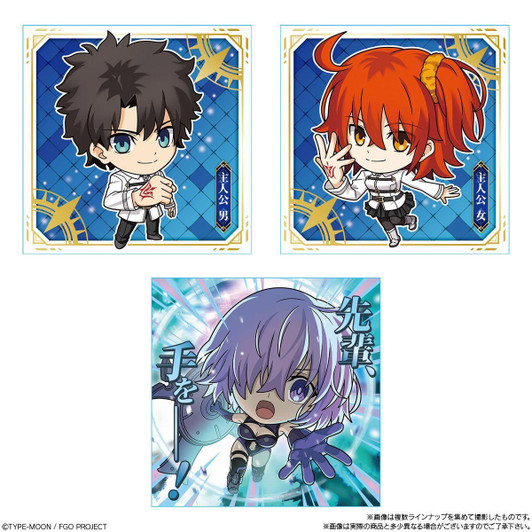  Bandai Candy Niformation Fate/Grand Order Metallic Sticker Collection 20pcs BOX 