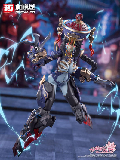  HEMOXIAN Reverberation of Medta Jiangshi Jiulian 1/10 Plastic Model 