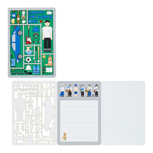  Sanrio Greeting Card Message Card Father's Day Model Kit Style 