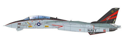  Platz 1/48 United States Navy Carrier-Based Fighter F-14A Tomcat Atsugi CVW-5 Plastic Model 