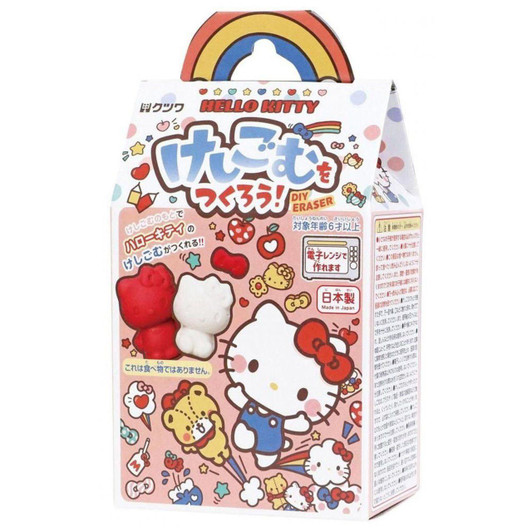  Kutsuwa Eraser-Making Kit - Hello Kitty 