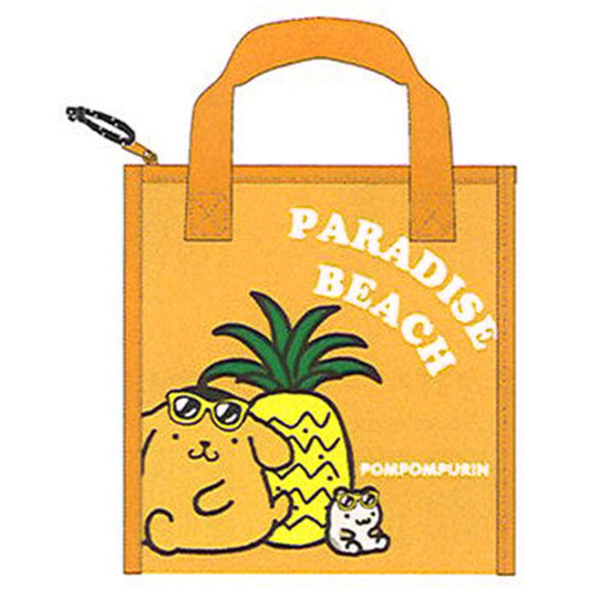 Other Sanrio Pom Pom Purin Happy Beach Day Triangle Cooling Bag 