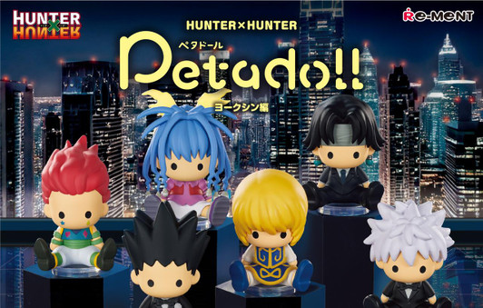  Re-ment Petadoll HUNTER x HUNTER Yorknew City Arc 6pcs Complete Box 