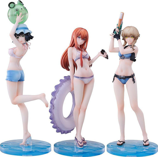  Solarain Kurisu Makise & Mayuri Shiina & Suzuha Amane Swimsuit Ver. 1/7 Figure Collection (STEINS;GATE) 