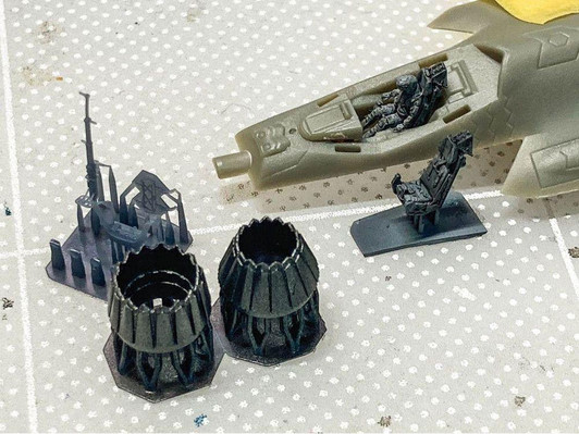 Other 1/144 F-35A Detail & Pilot Set Plastic Model 