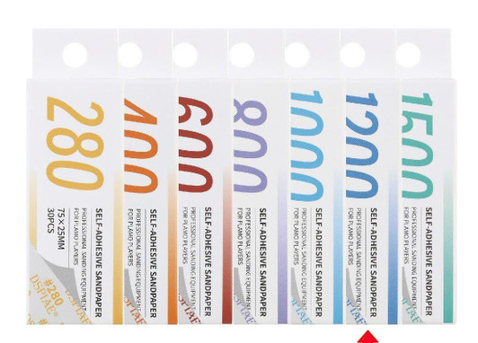 Other XSP-1200 Adhesive Sandpaper #1200 (30 Sheets) 