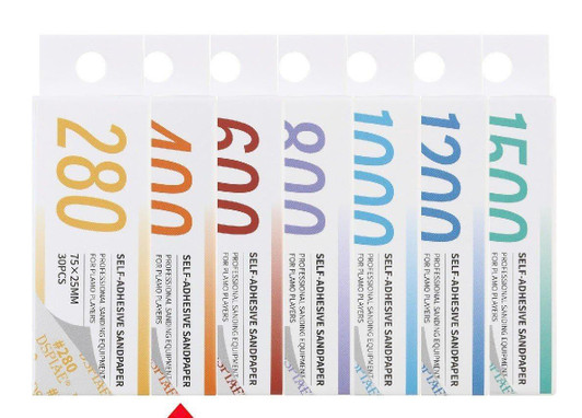 Other XSP-400 Adhesive Sandpaper #400 (30 Sheets) 