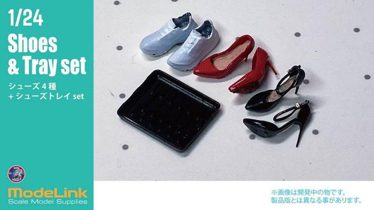  HMA 1/24 Shoes & Shoes Tray Set 