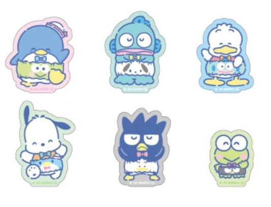  T's Factory Sanrio Pouch With Flake Stickers Happidanbui / Haramaki 