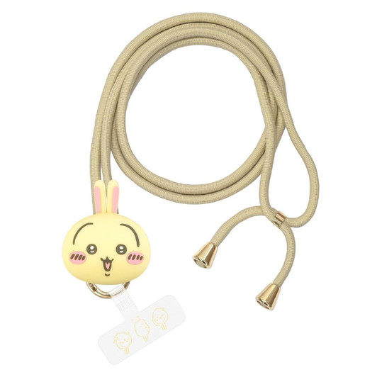 Gourmandise Chiikawa Mascot Shoulder Strap - Usagi 