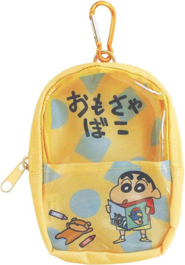  T's Factory Crayon Shin-chan Backpack Shaped Pouch - Reading Book 