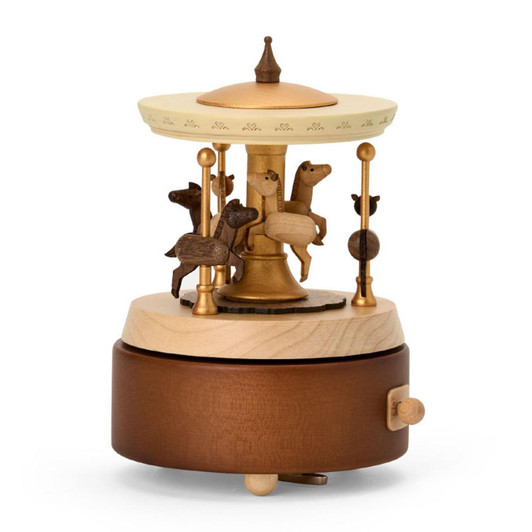  Sanrio Wooden Music Box - Merry-Go-Round 