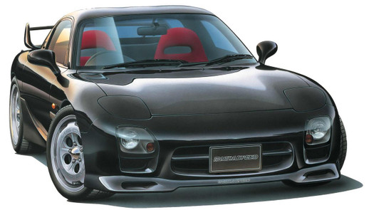  Fujimi 1/24 Inch-up Series FD3S RX-7 Mazdaspeed A-spec (with GT W wing) Plastic Model 