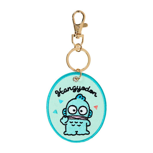  Sanrio Embroidered Patch Keychain (Character Awards 1st Edition) Hangyodon 