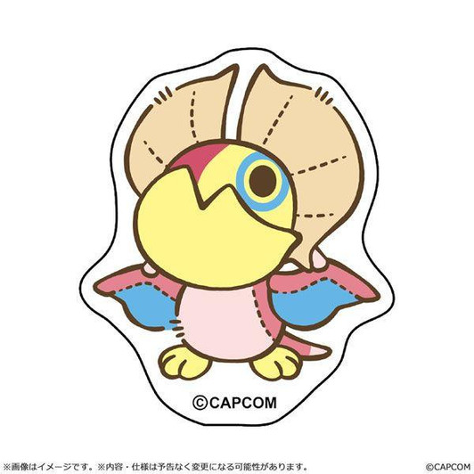 Capcom Monster Hunter Mon Defo Die-Cut Sticker Yian Kut-Ku