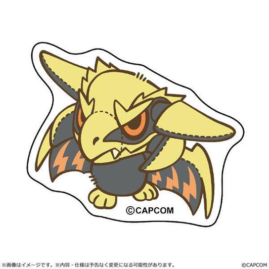 Capcom Monster Hunter Mon Defo Die-Cut Sticker Rey Dau