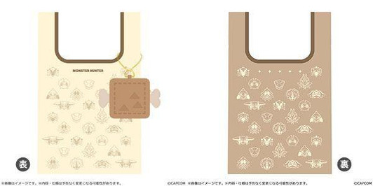 Capcom Monster Hunter Mon Defo Eco Bag With Pouch