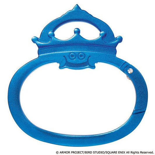  Square Enix Dragon Quest: Smile Slime: Carabiner Clip - King Slime 