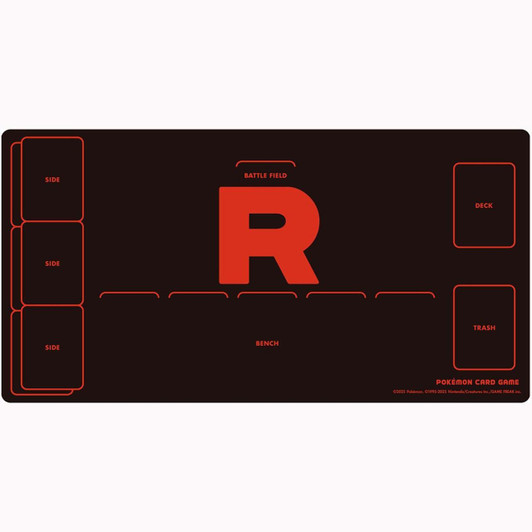 Pokemon Center Original Pokemon Card Game TCG Rubber Playmat Team Rocket 