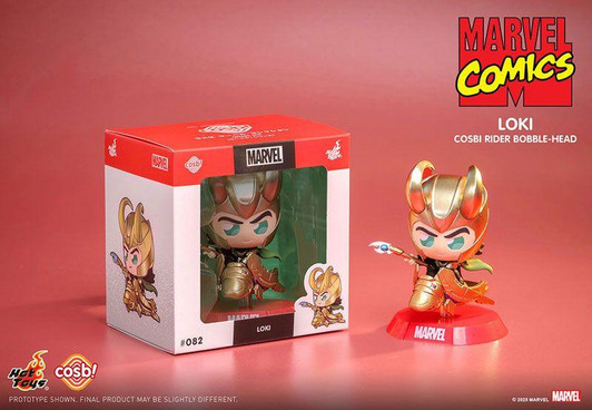  Hot Toys Cosbi Marvel Collection #082 Loki Figure (Vehicle Series) 