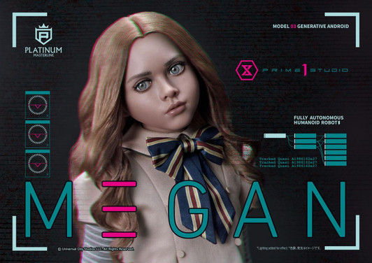  Prime 1 Studio Platinum Masterline: M3GAN 1/3 Figure 